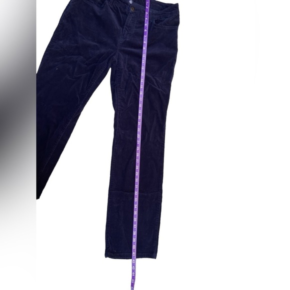 Chaps Navy Blue Corduroy Trousers Size 10 - Picture 4 of 10